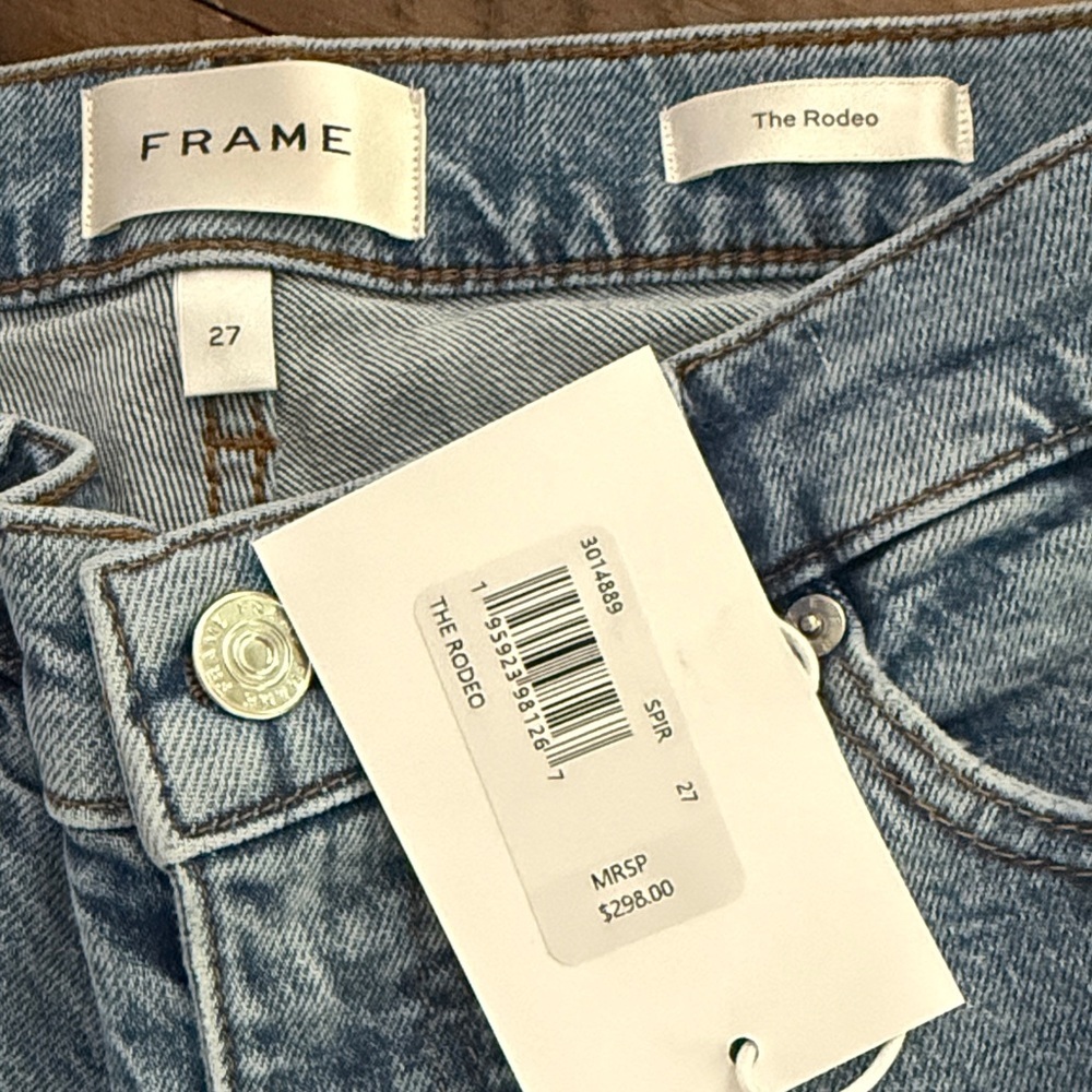 Frame Denim- The Rodeo- Sz 27- NWT - Picture 13 of 16